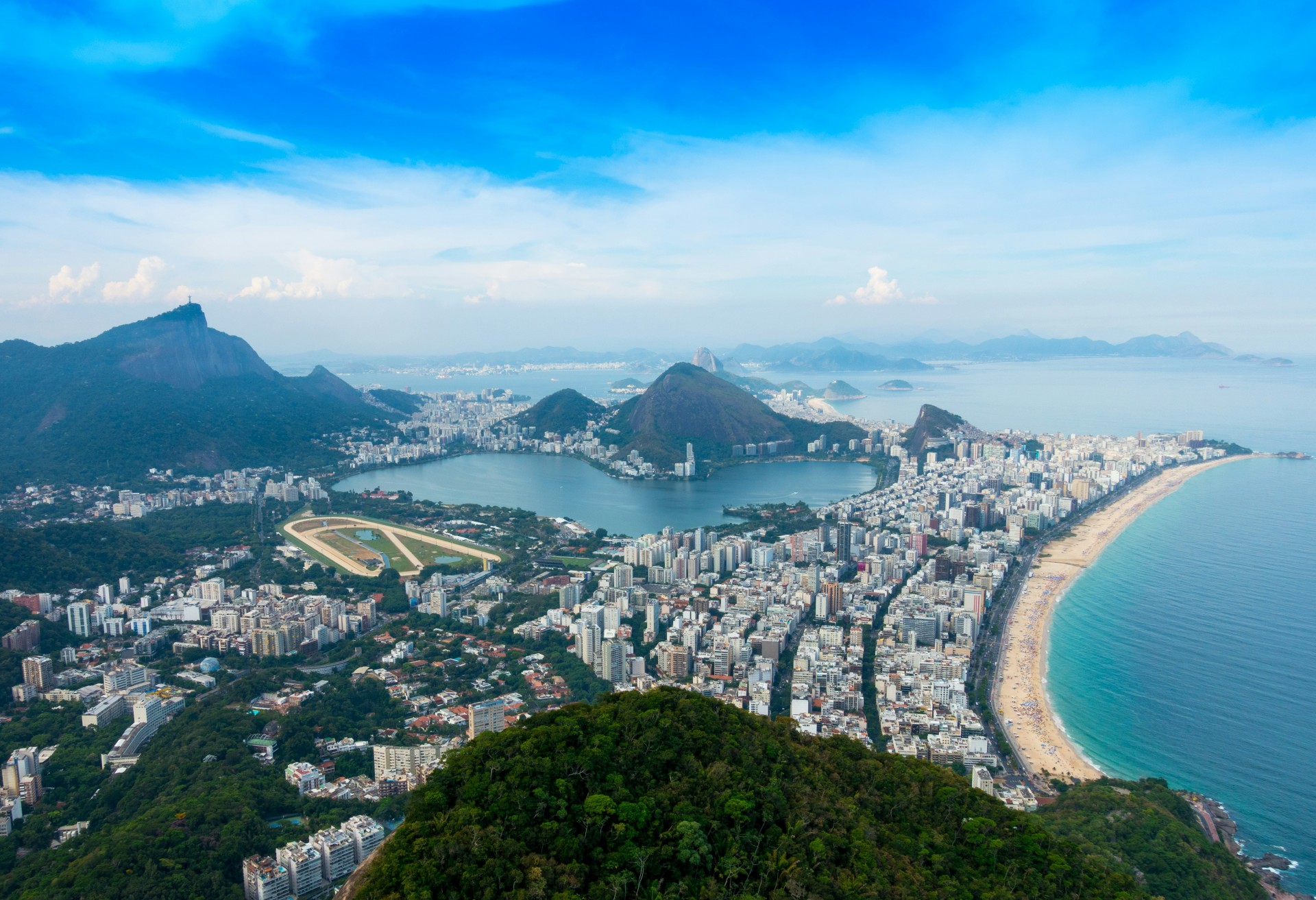 Panoramic view of Rio de Janeiro