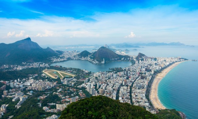 Panoramic view of Rio de Janeiro
