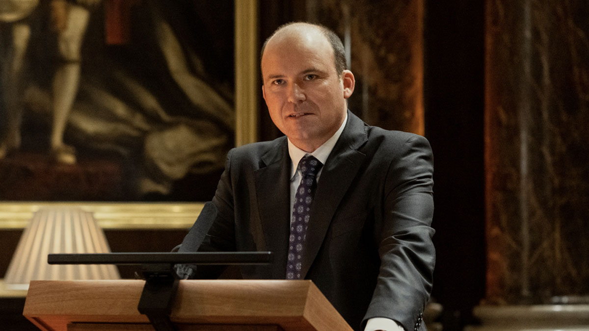 Rory Kinnear en The Diplomat.