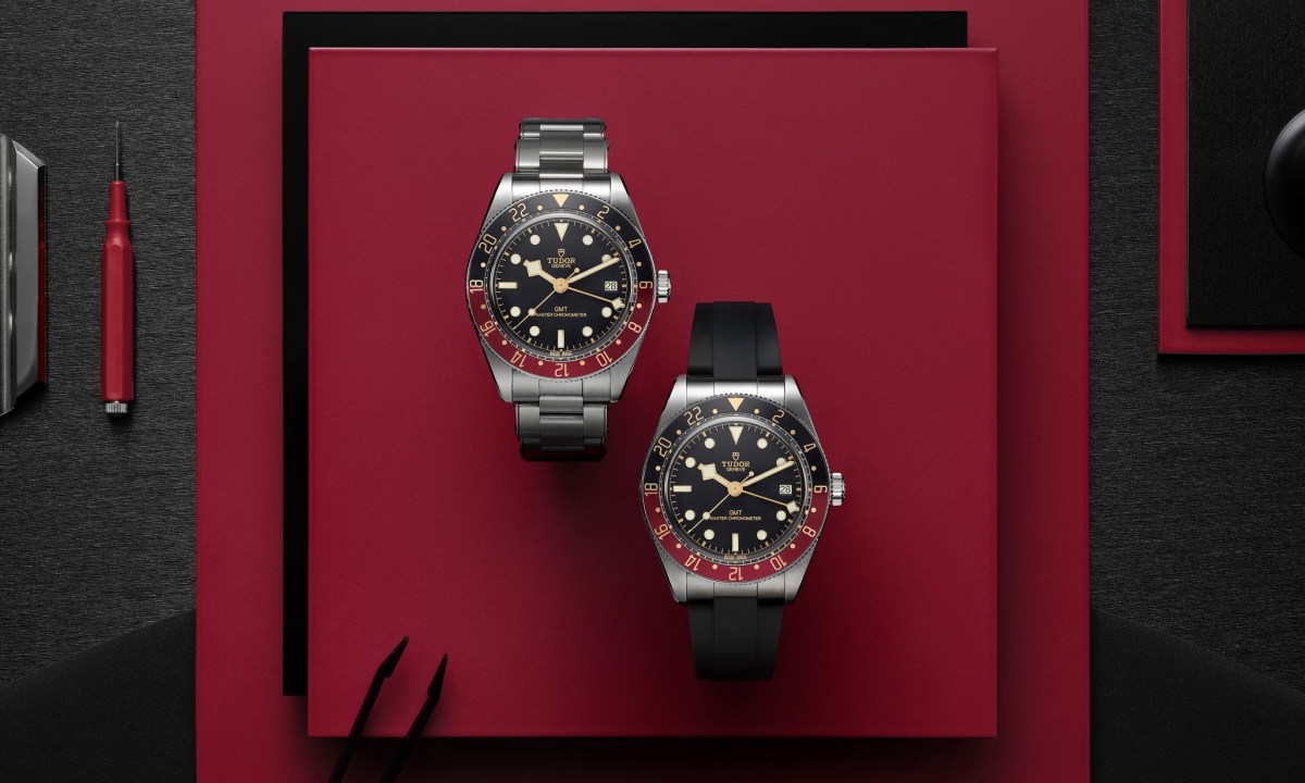 Tudor Black Bays on table