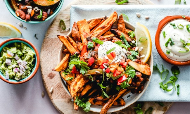 healthy grilling ideas sweet potato fries and dips