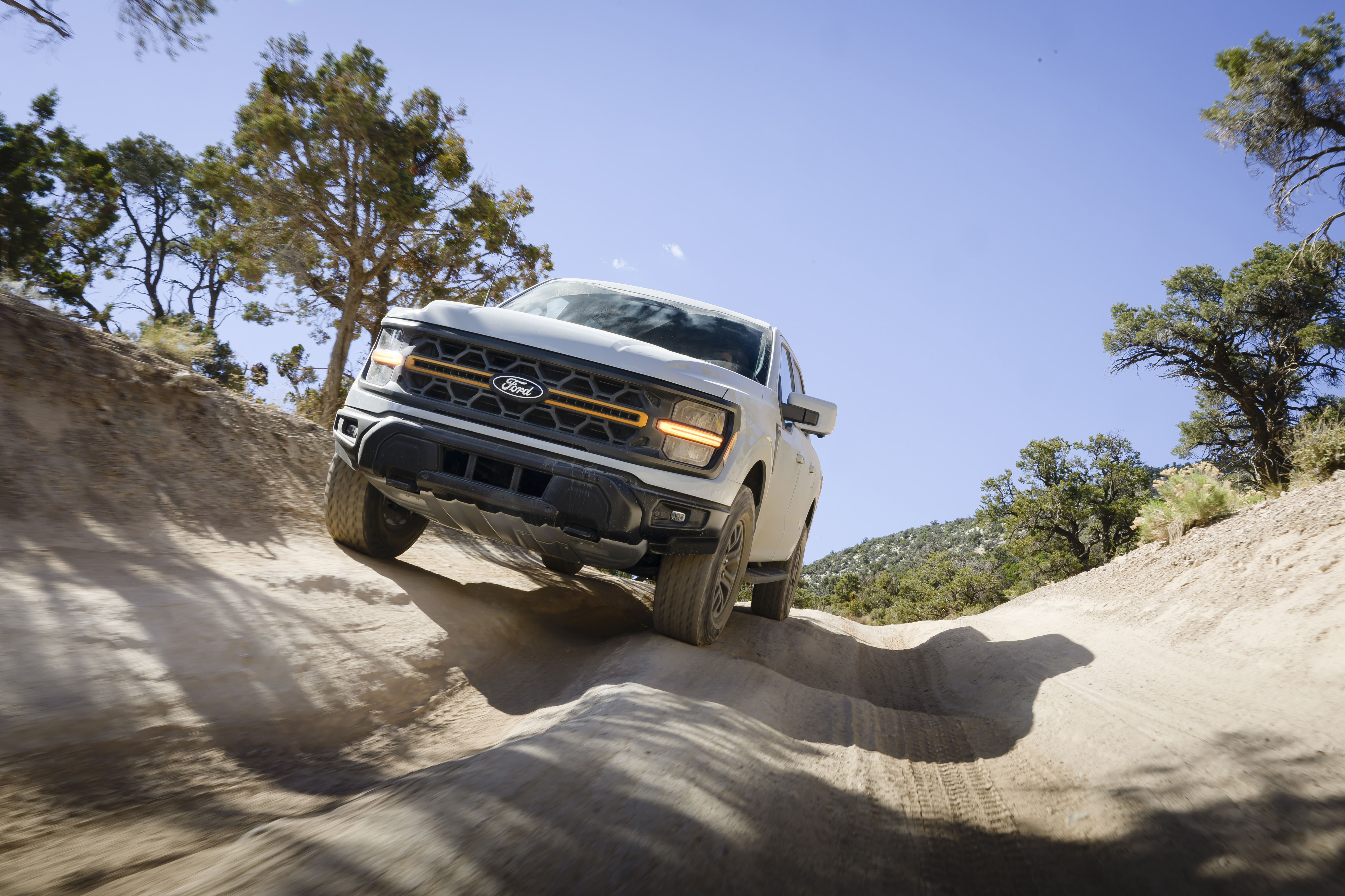 The Ford F-150 Tremor offroad