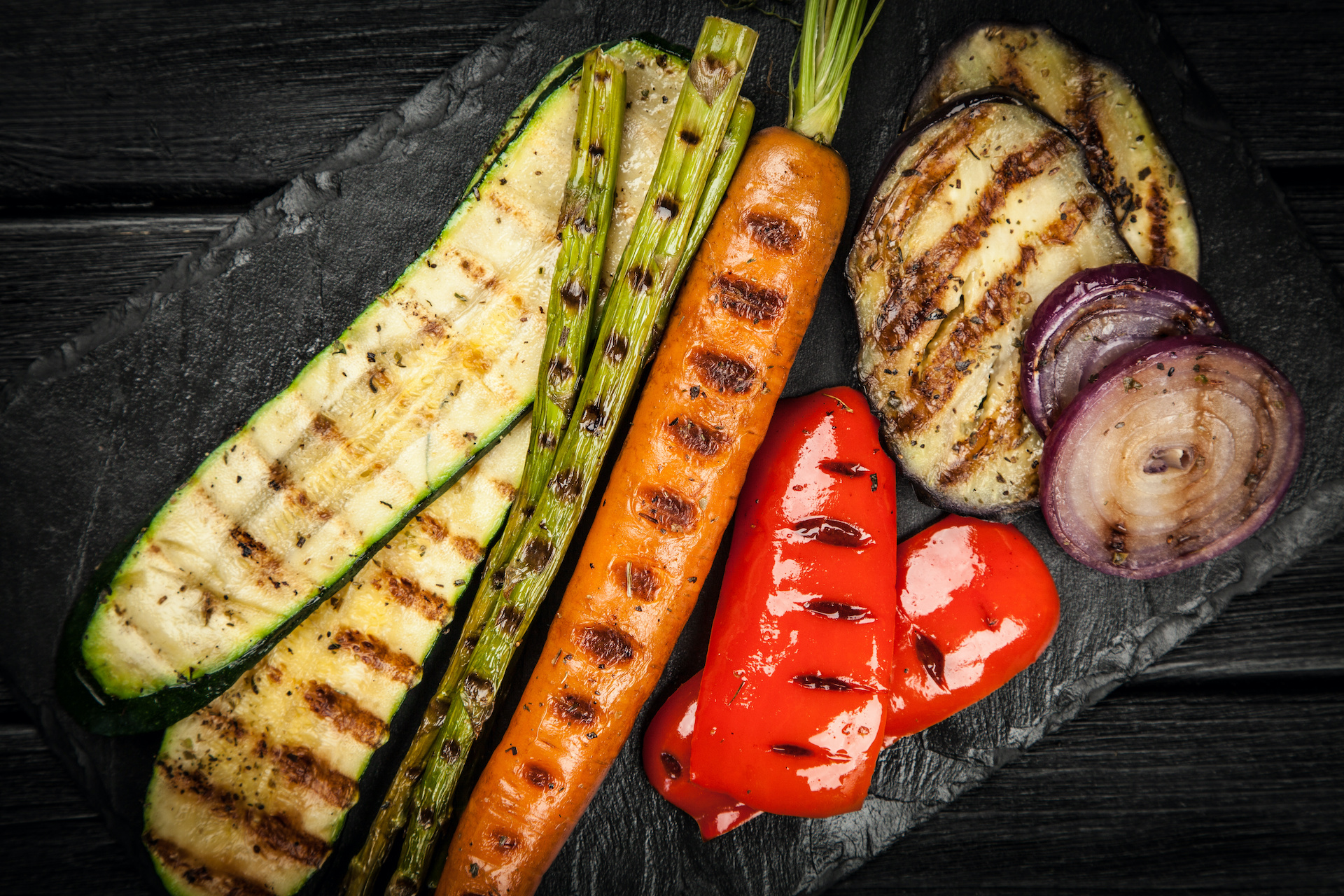Grilled vegetables