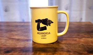 Aganorsa leaf coffee mug available for free with box purchase