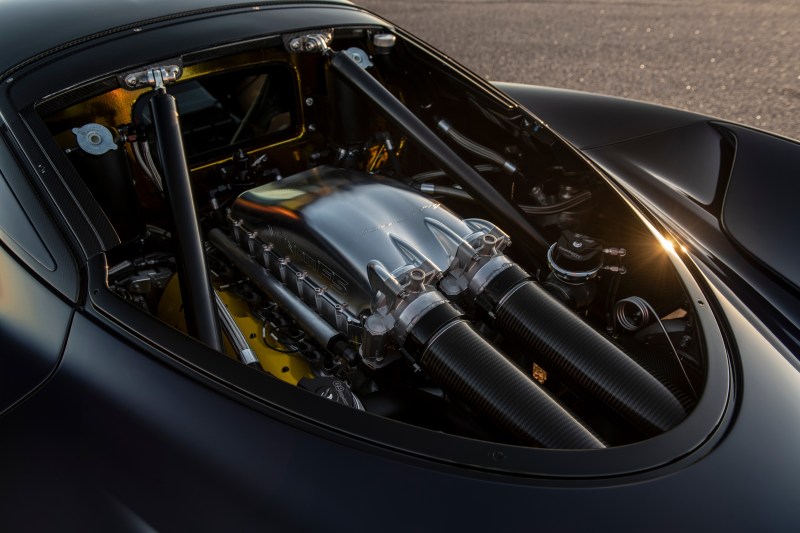 Hennessey Venom F5 V8 engine