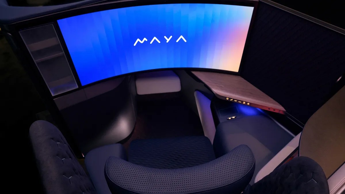 MAYA suite screen view