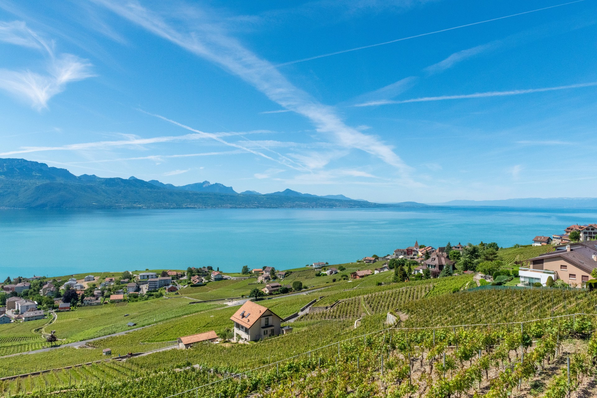 Vaud Switzerland by Lake Geneva