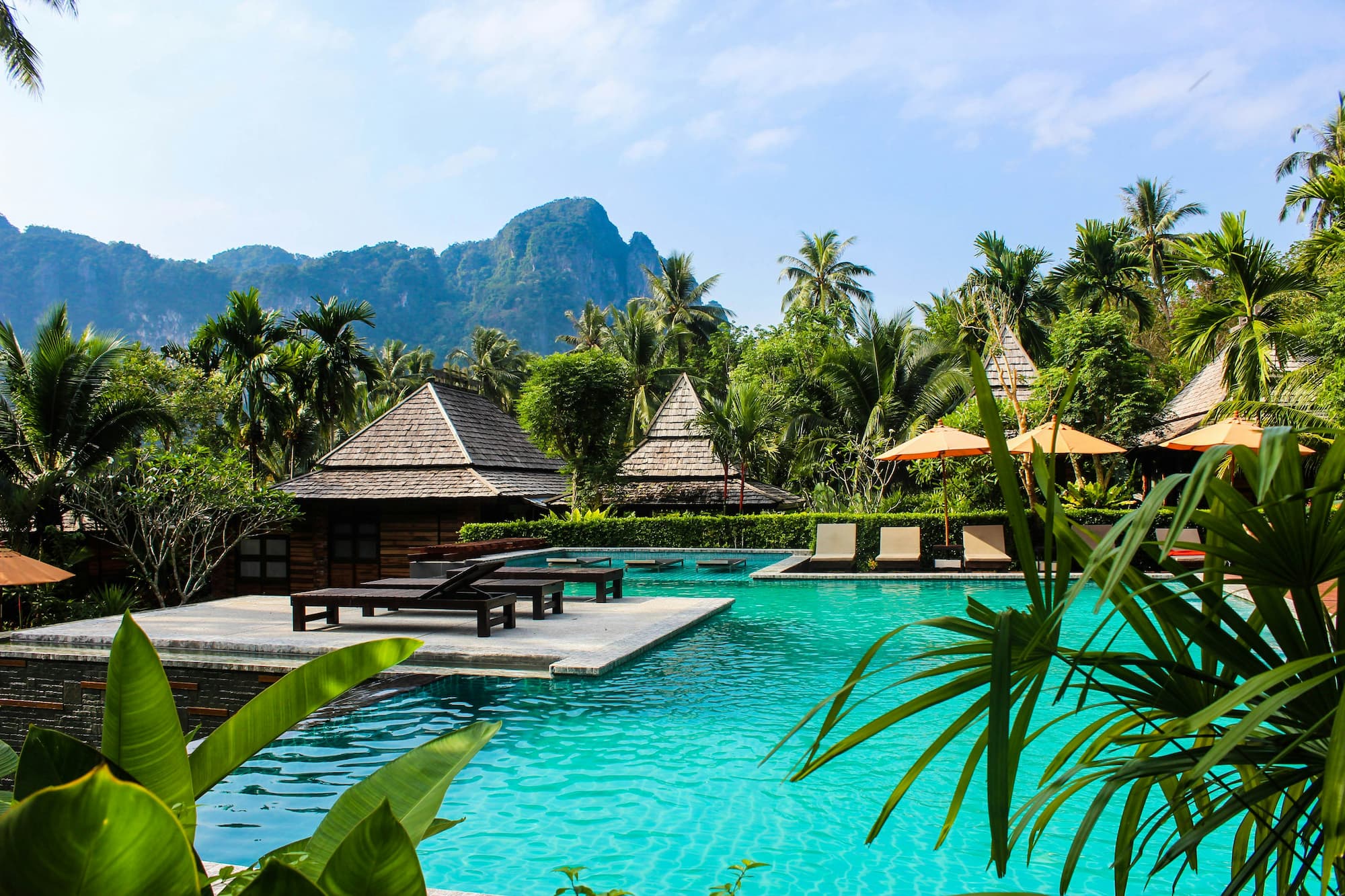 swimming pool in Thailand