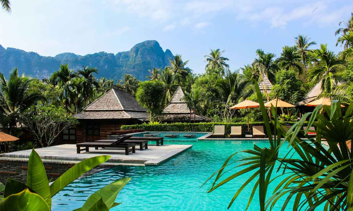 swimming pool in Thailand
