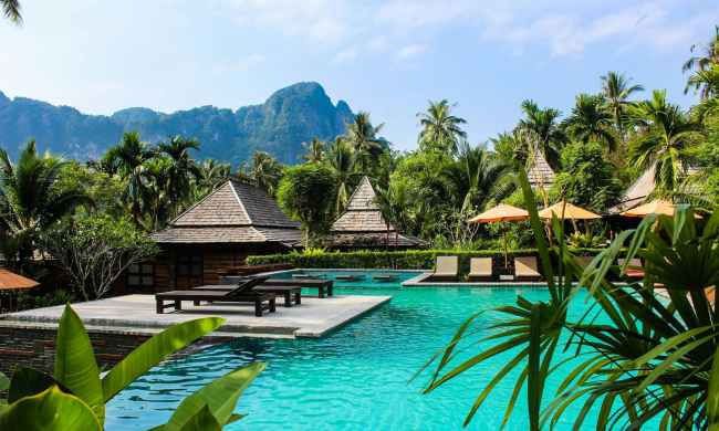 swimming pool in Thailand