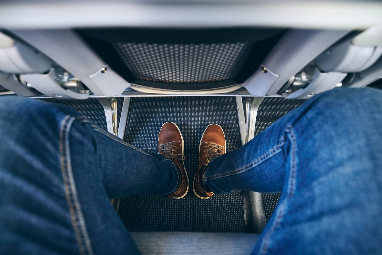 Legroom airplane