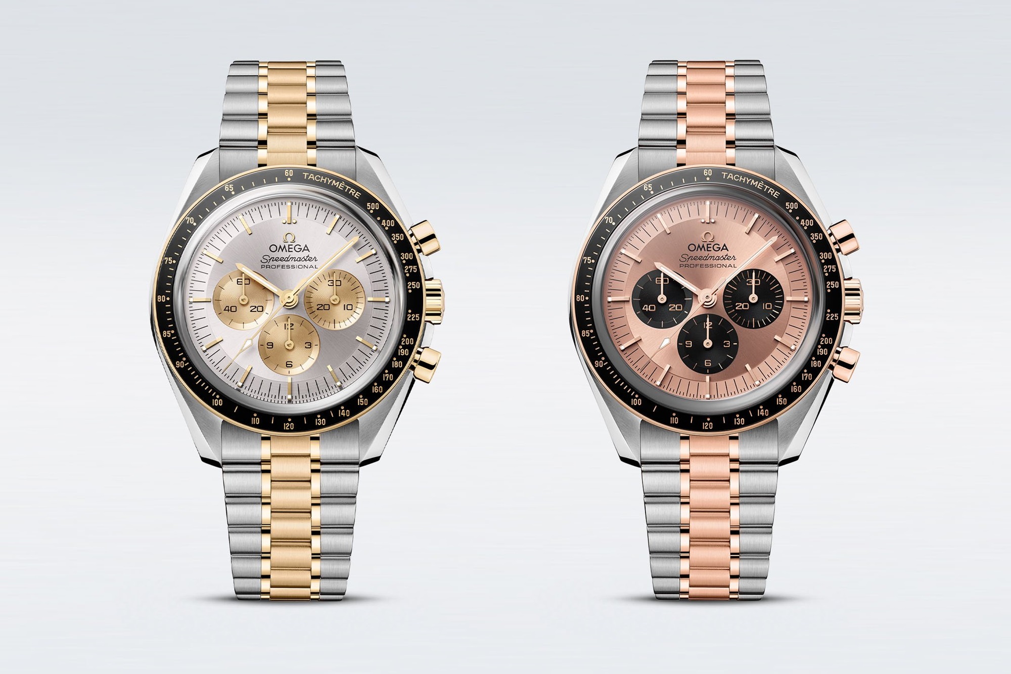 Omega Speedmaster Moonwatch bi-color