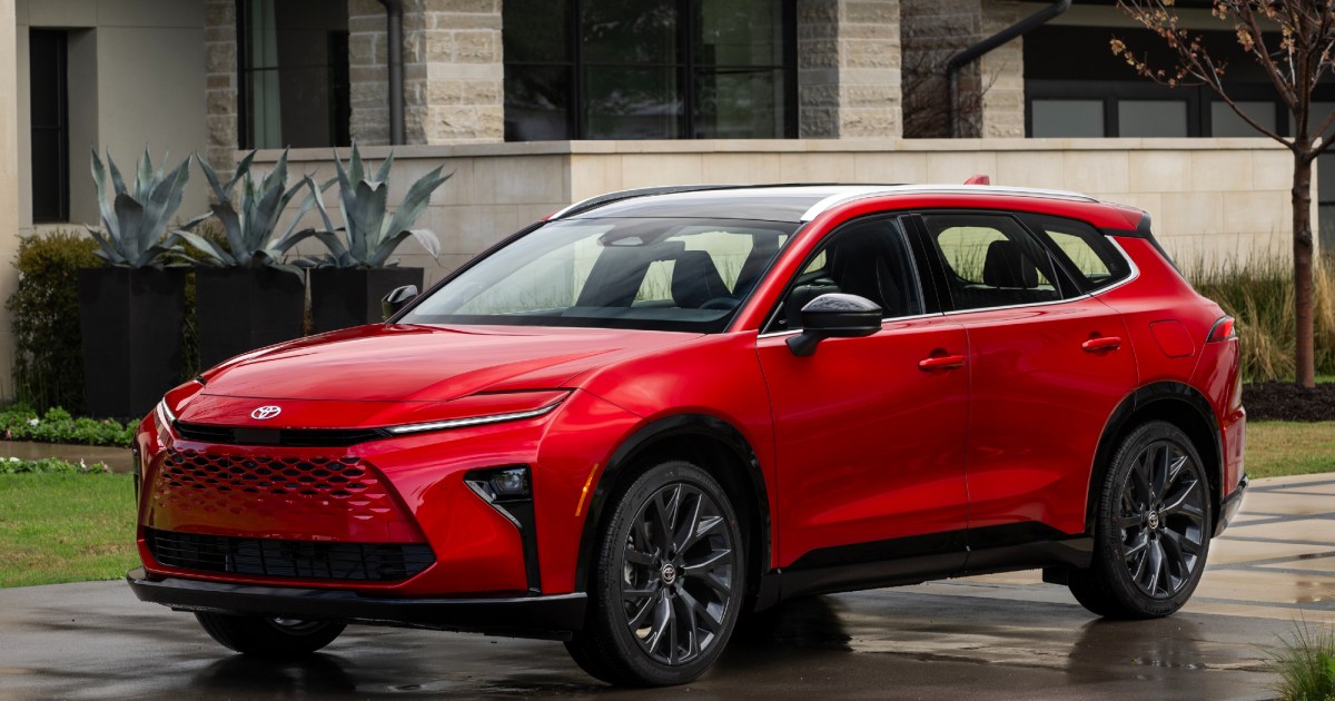 2025 Toyota Crown Signia hybrid crossover SUV arrives this summer The