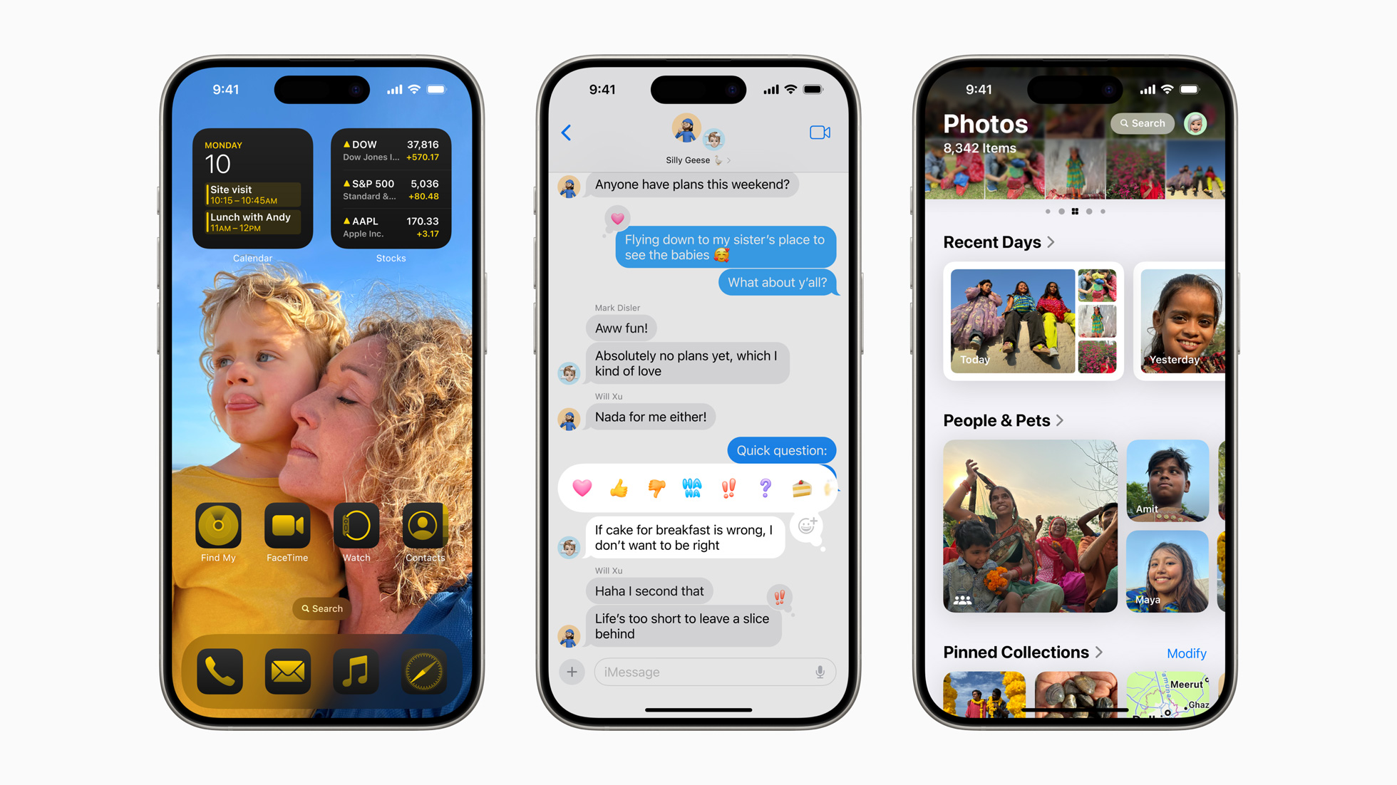 iOS 18 on iPhone