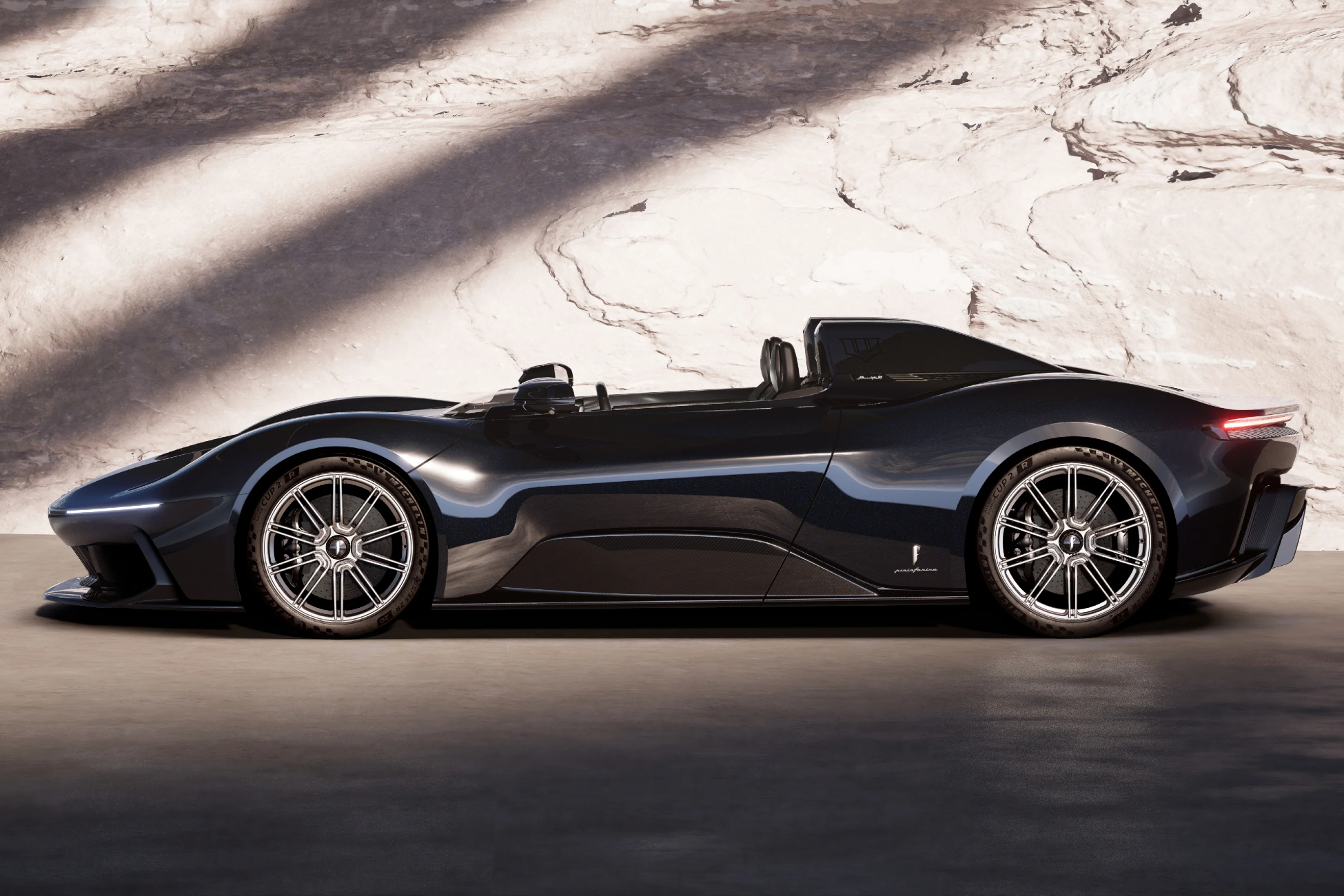 Automobili Pininfarina X Wayne Enterprises Barchtta Dark Knight.