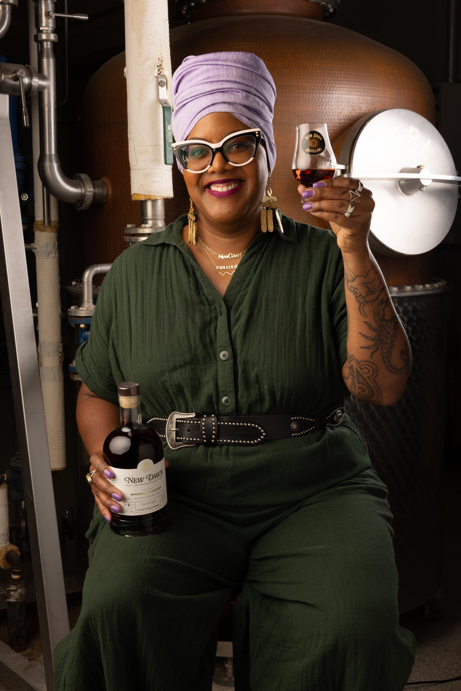 Dawn O'Neal, founder of New Dawn Distilling