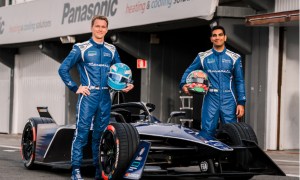 Maserati MSG Formula E drivers Maximilian Günther and Jehan Daruvala.
