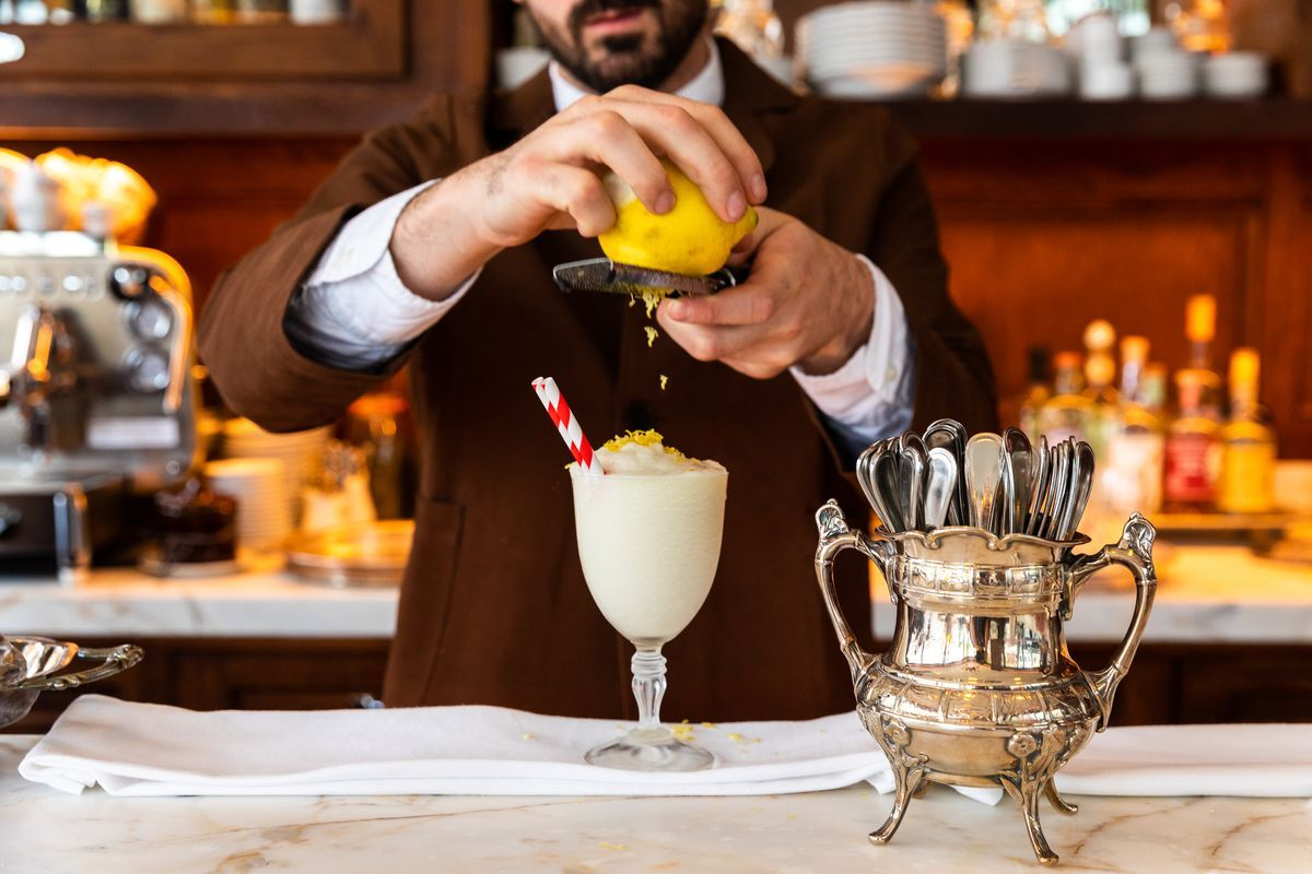 Frozen lemon drop.