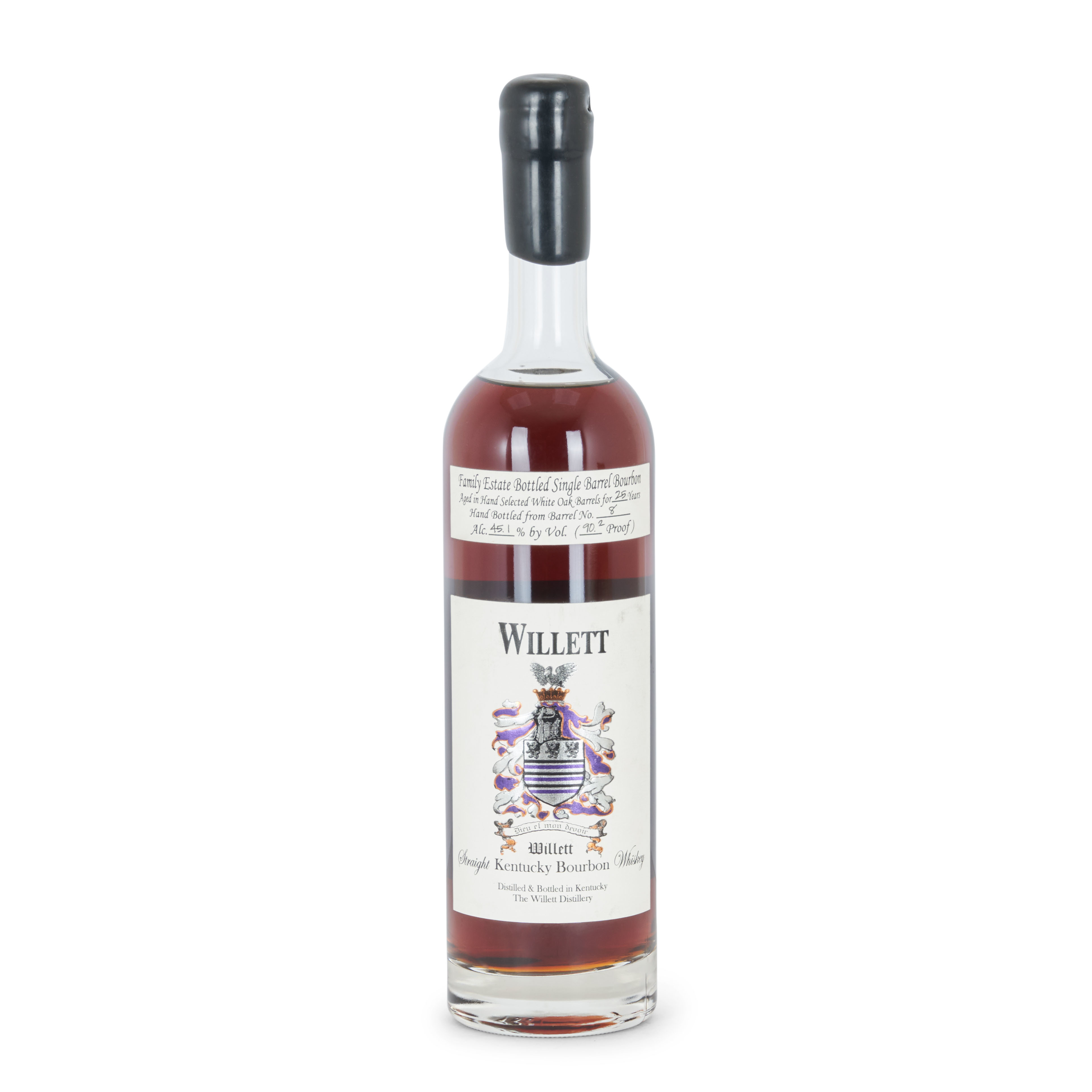 Willett 25 Years Old Black Wax (1 750ml bottle)