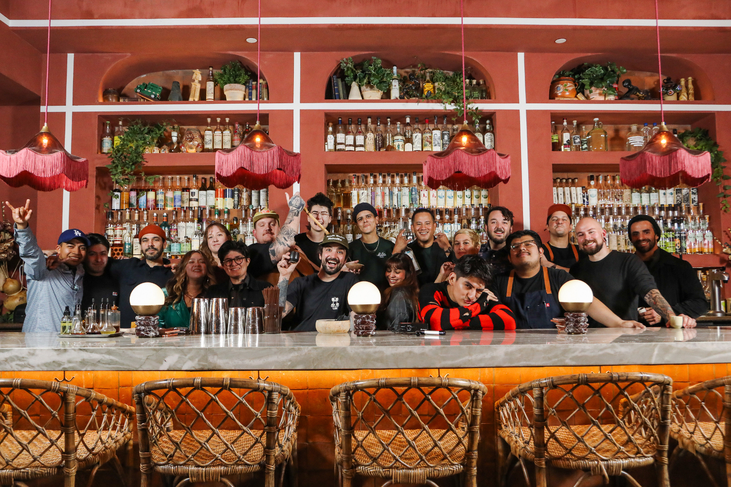 Mirate bar staff.