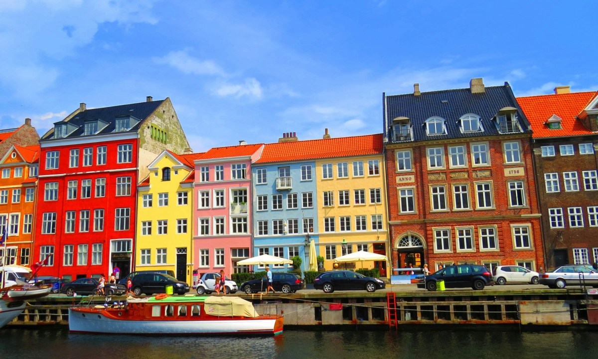Waterway in Copenhagen, Denmark