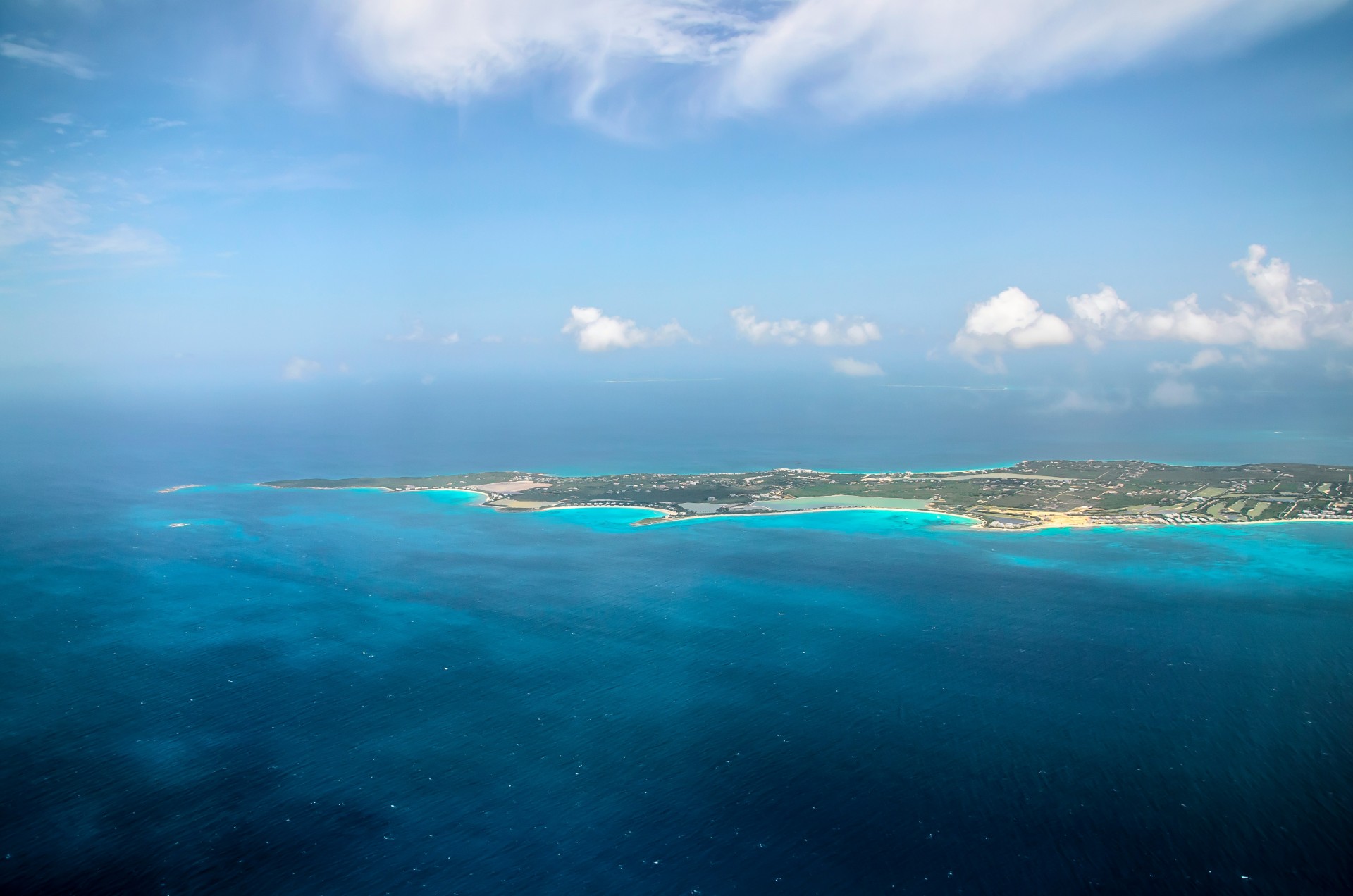 Wide view of a Fiji island
