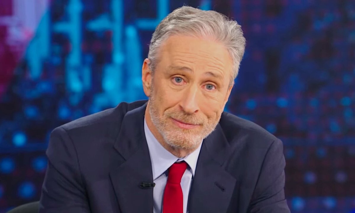 Jon Stewart on The Daily Show.