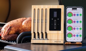 MEATER Block WiFi smart thermometer prime day deal on grill shelf