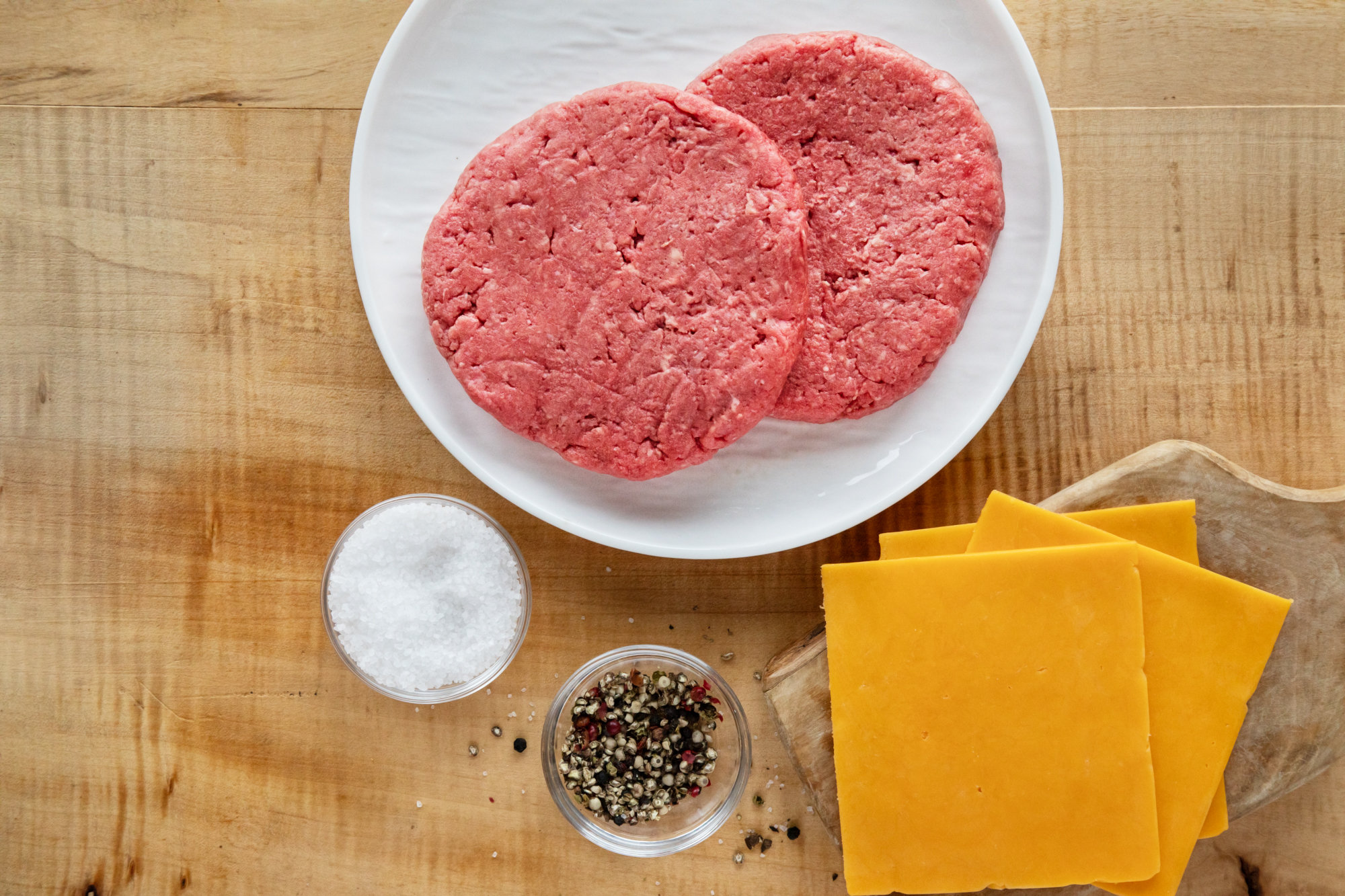 Verde Farms patties on a plate