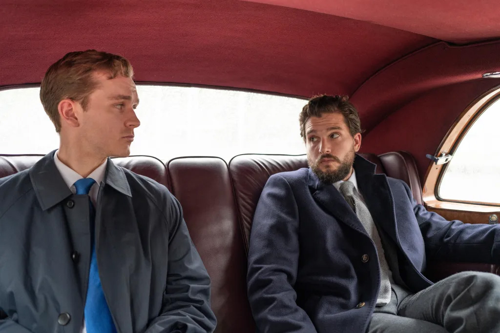 Kit Harrington and Harry Lawtey in Industry.