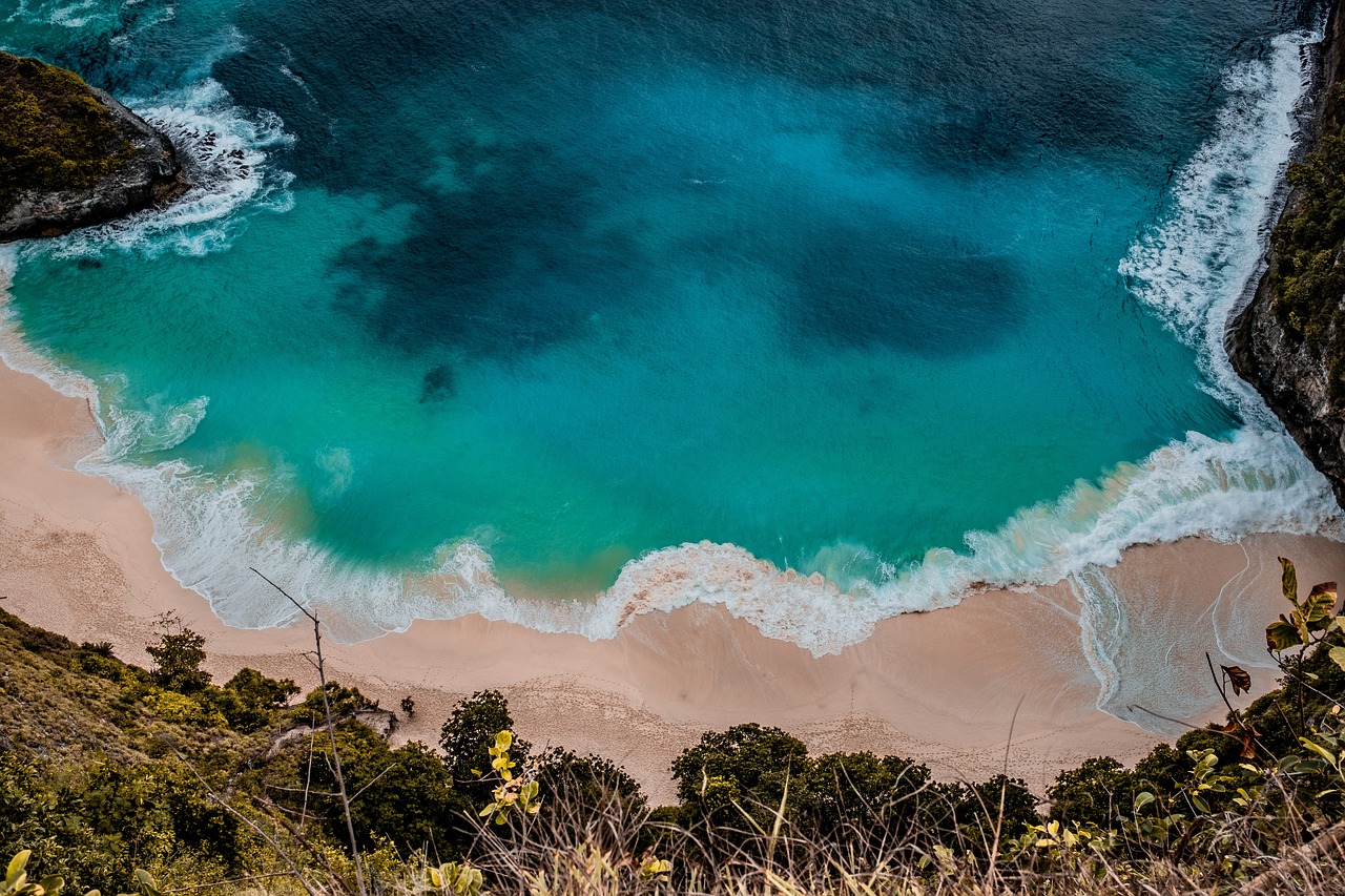 Pink sand beach, Great Santa Cruz Island, Philippines