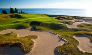 The Bluffs course at Arcadia Bluffs Golf Course.