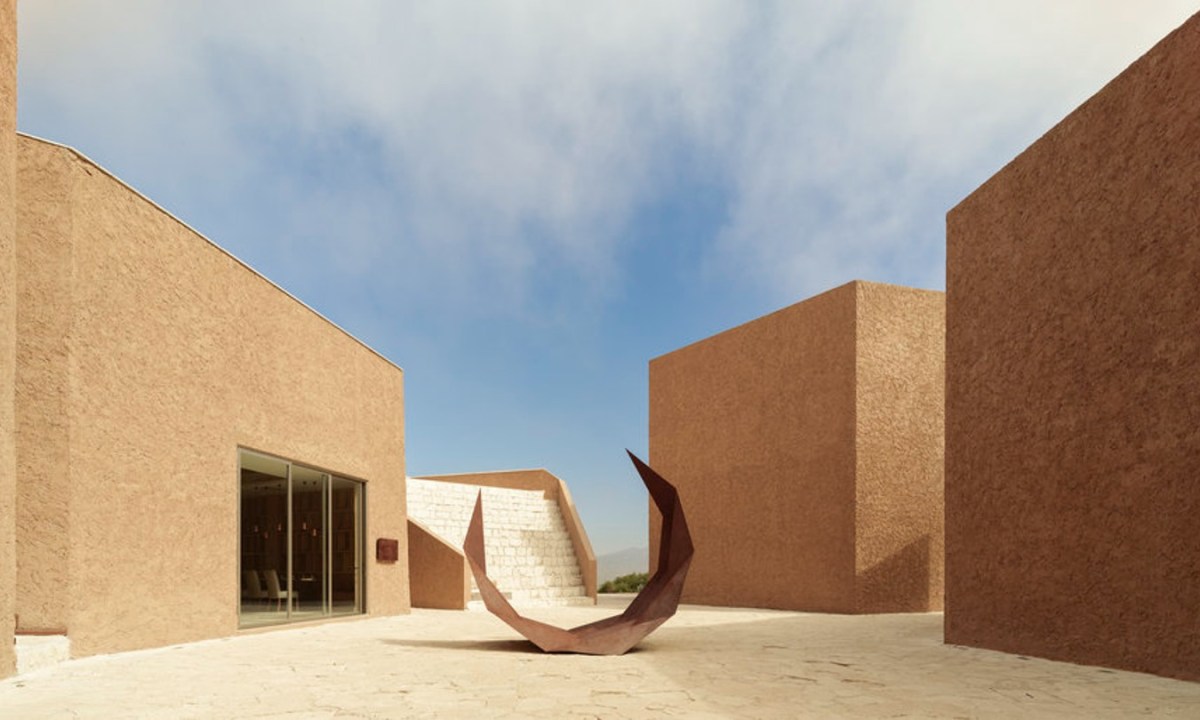 Lobby of Banyan Tree Valle de Guadalupe
