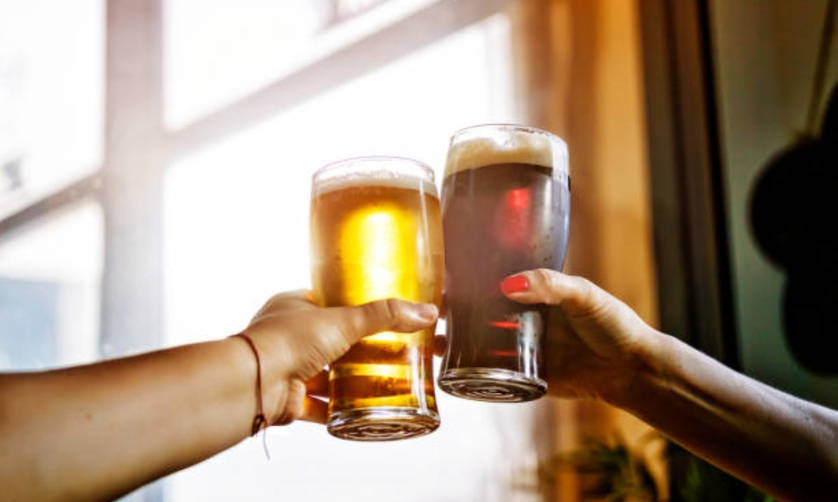 Cheers two beers