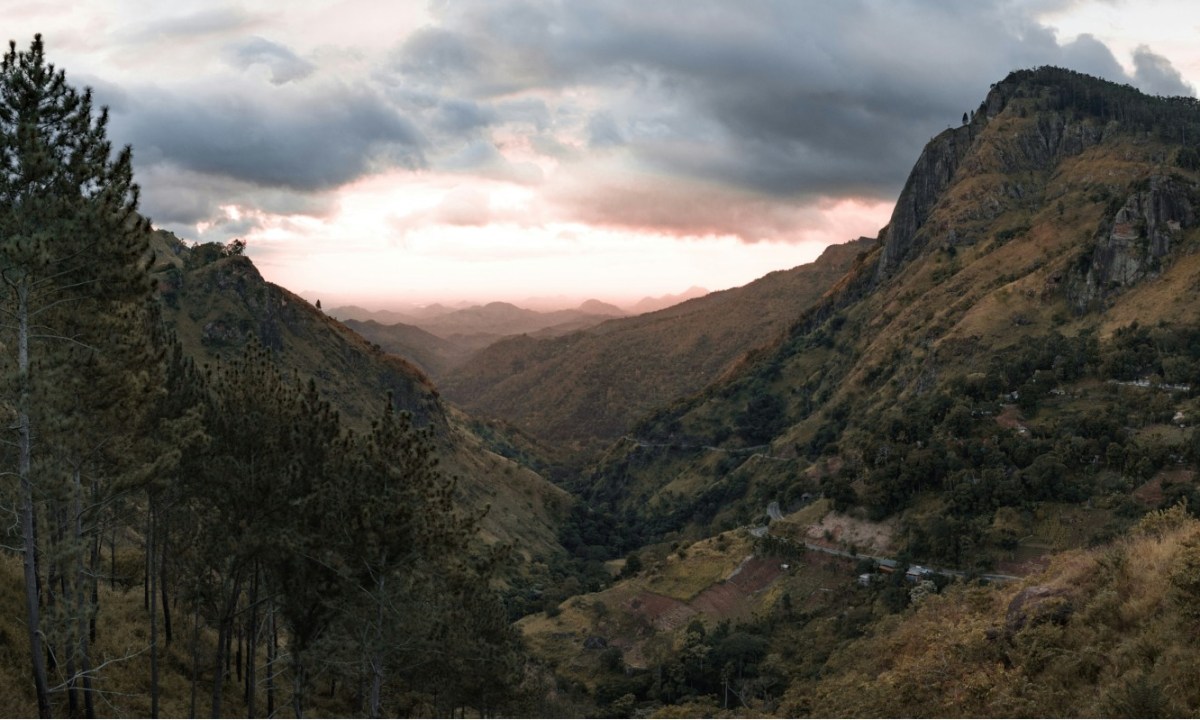 Mountains in Sri Lanka
