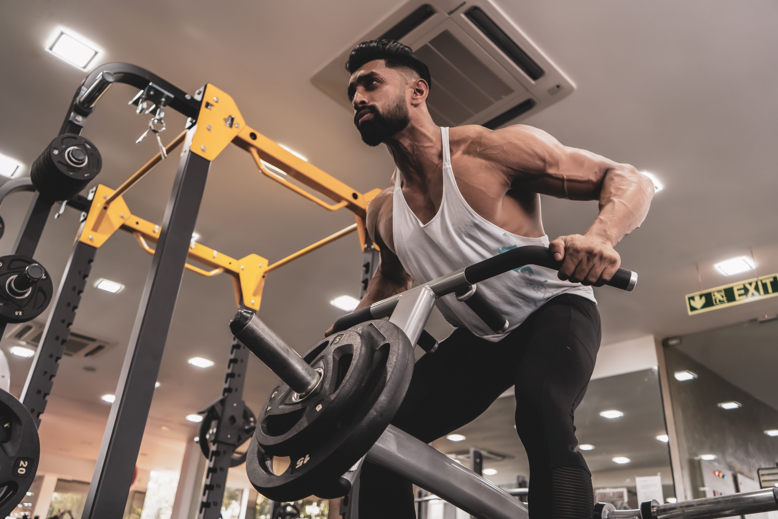 Row Stand Master the landmine row for impressive upper body muscle gains - The Manual