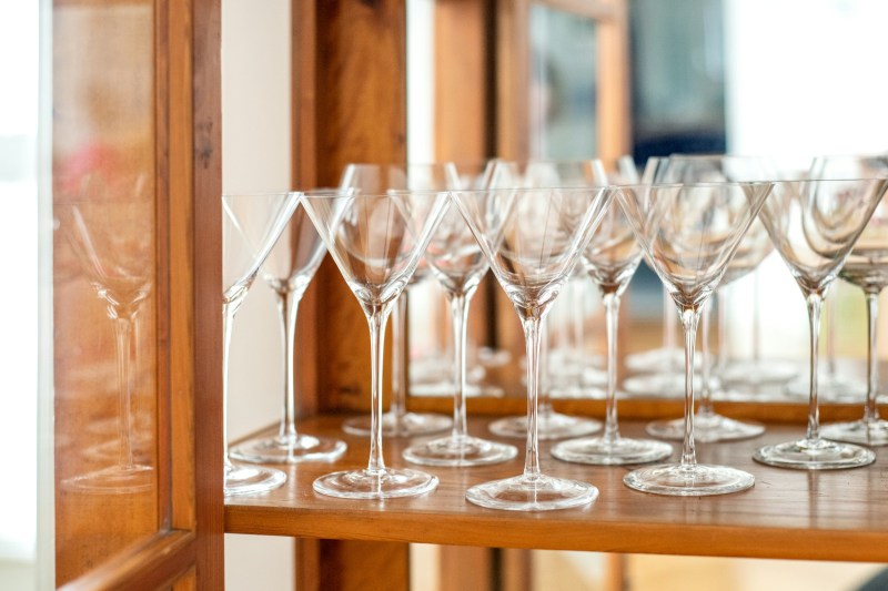 Martini glasses