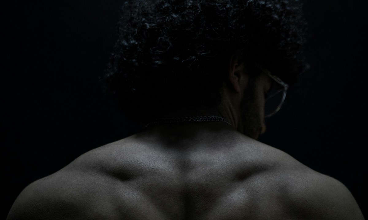 Trap muscles.