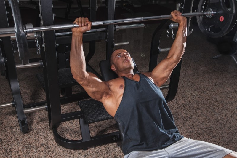 Incline chest press