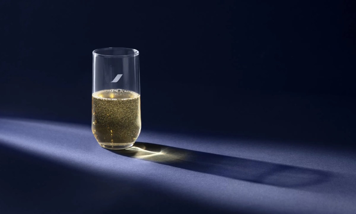 Champagne on Air France