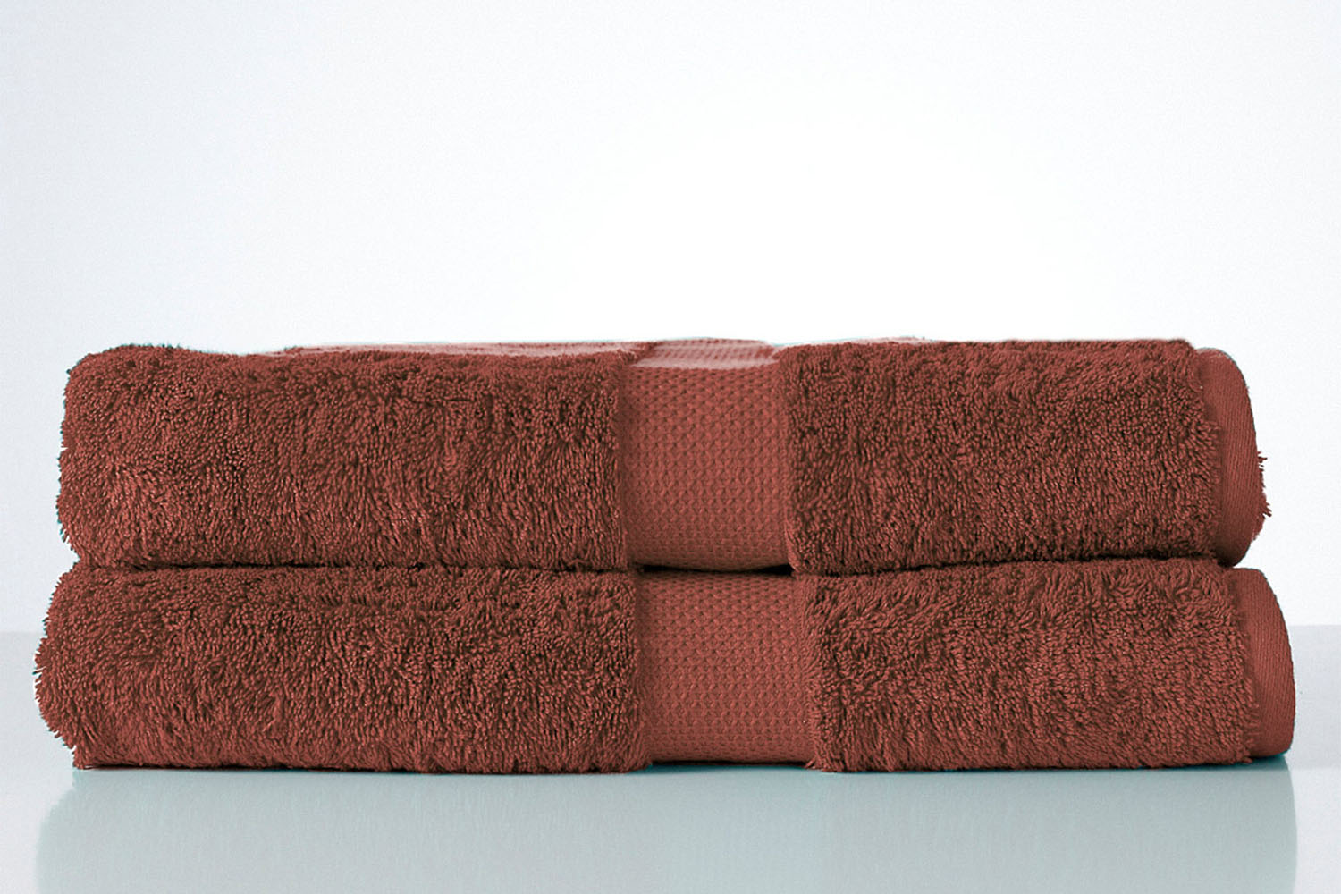 A set of Canningvale bath sheets on a white background.