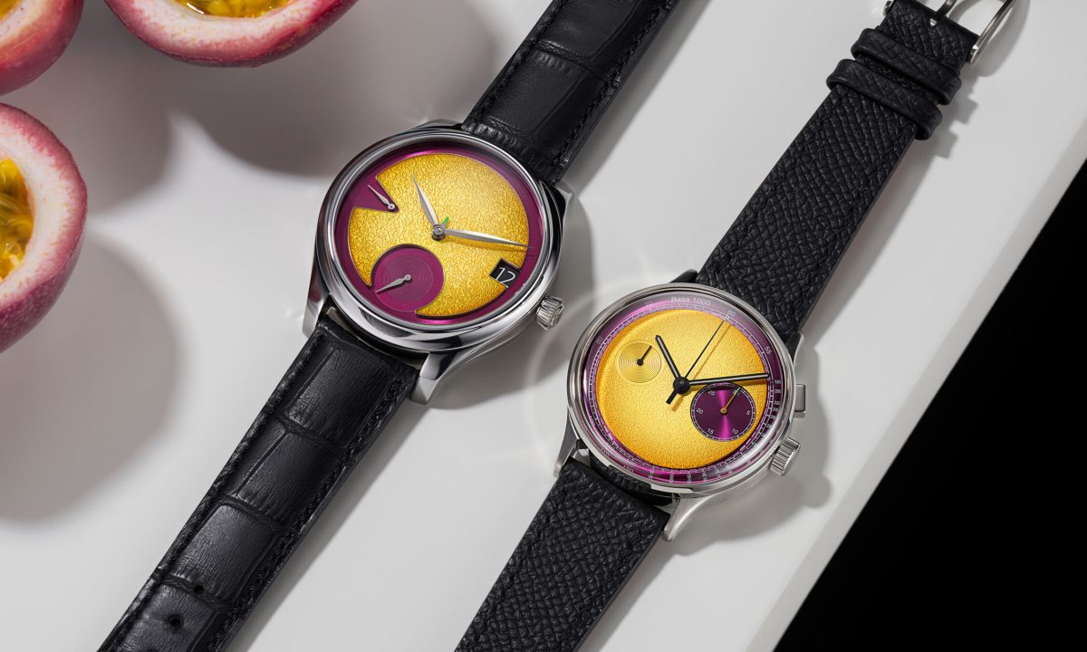 graphic of the Endeavour Perpetual Calendar Passion Fruit