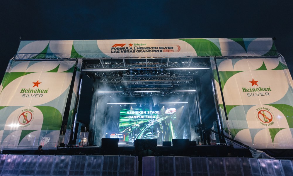 F1 Las Vegas 2024 Snakehips, Big Boi and Vandelux headline Heineken