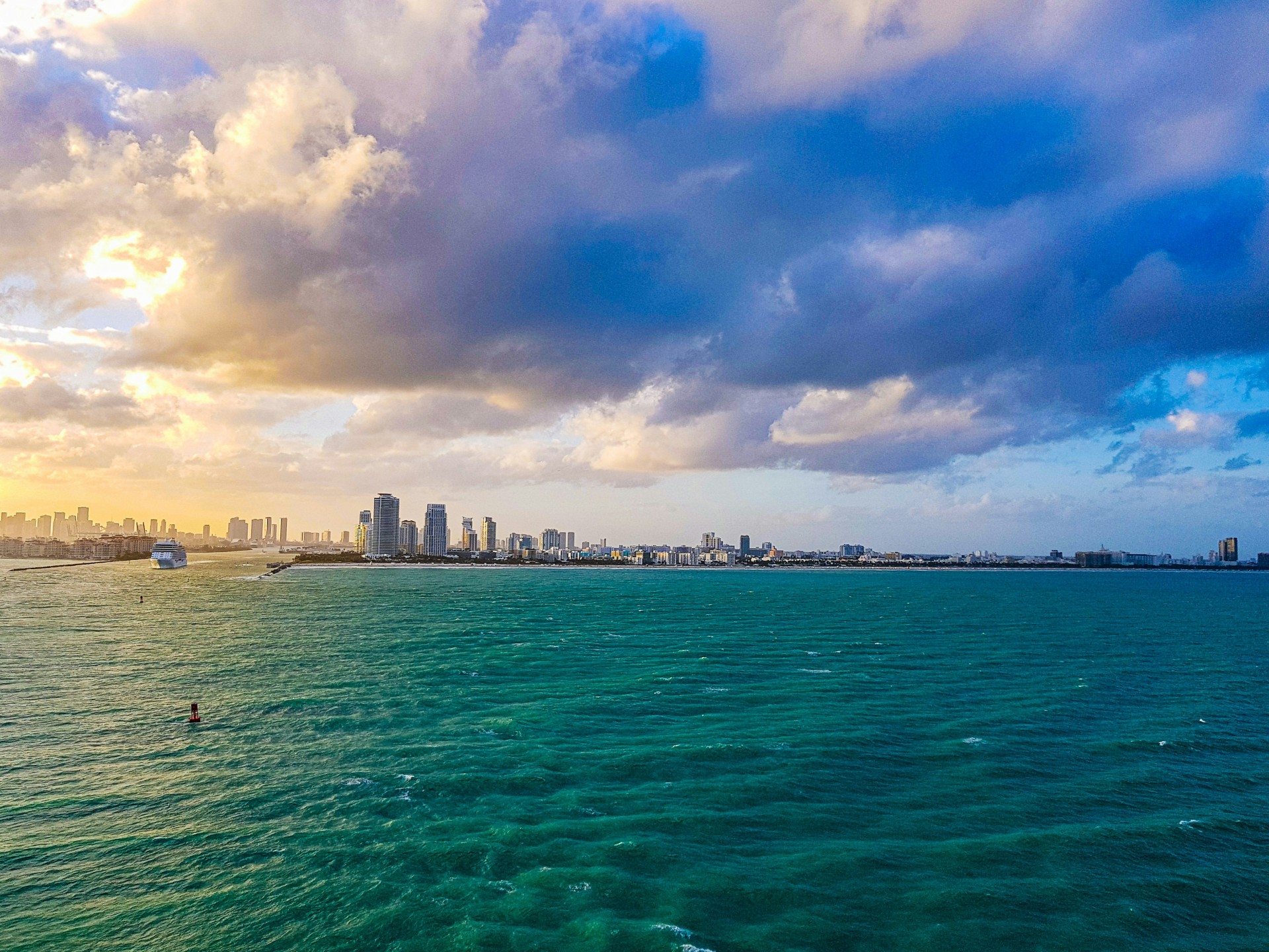 Ocean and Miami