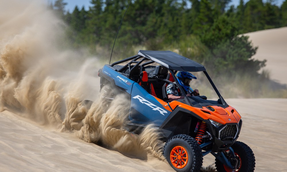 We drove Polaris