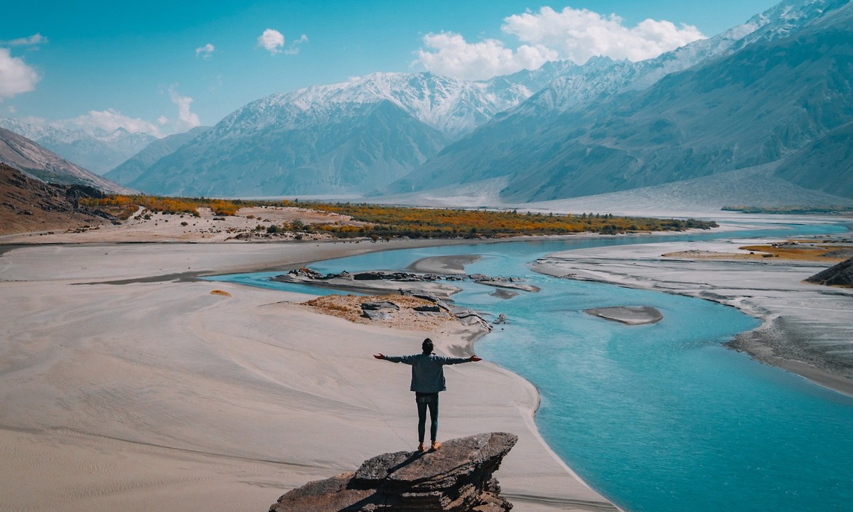 Man in nature