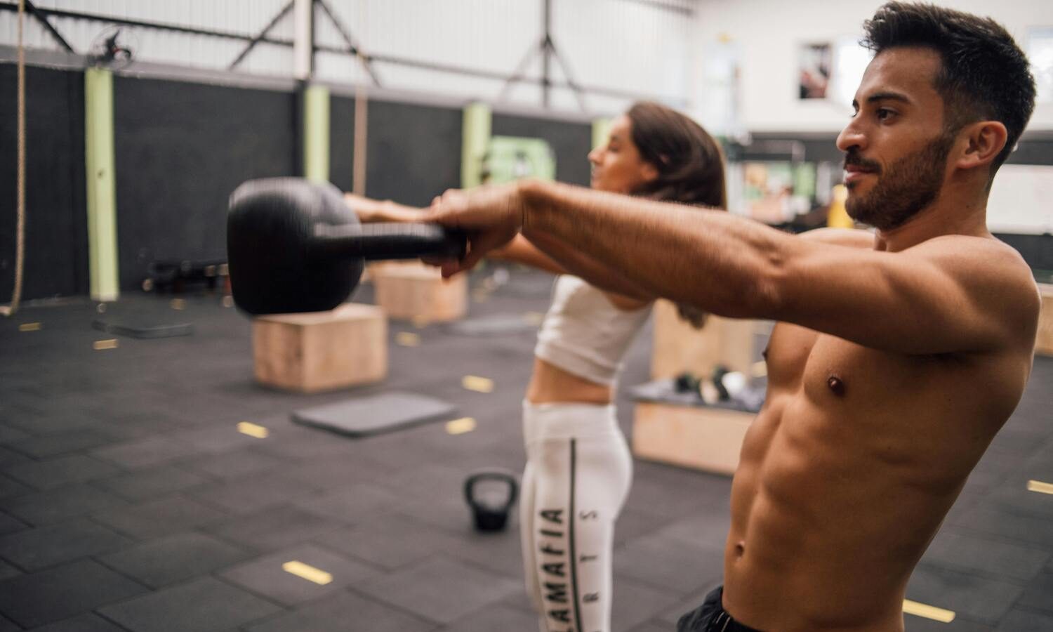 Kettlebell swings