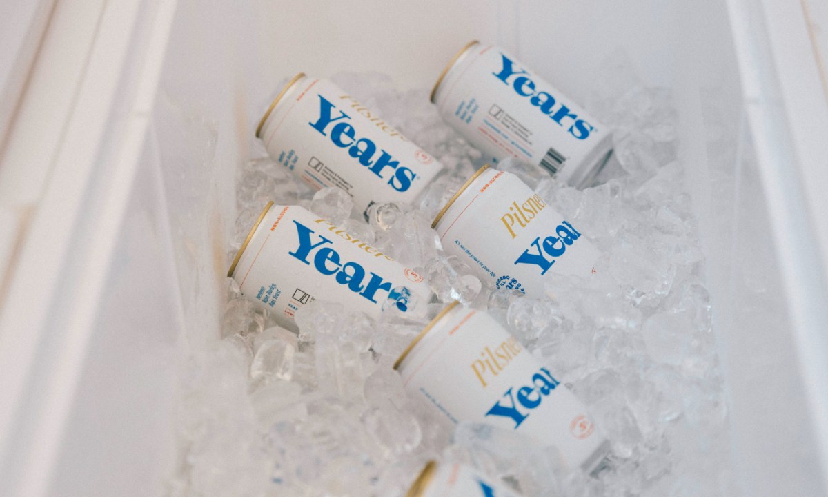 Years beer cans.