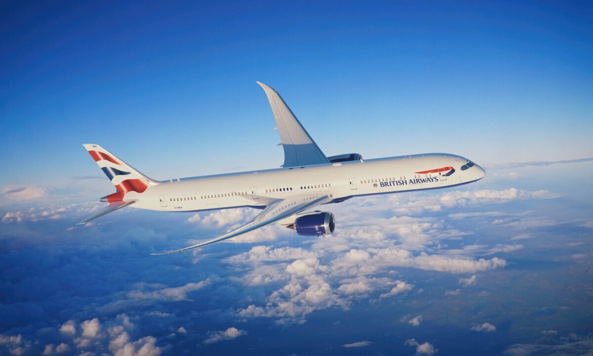 British Airways 787-10 aircraft