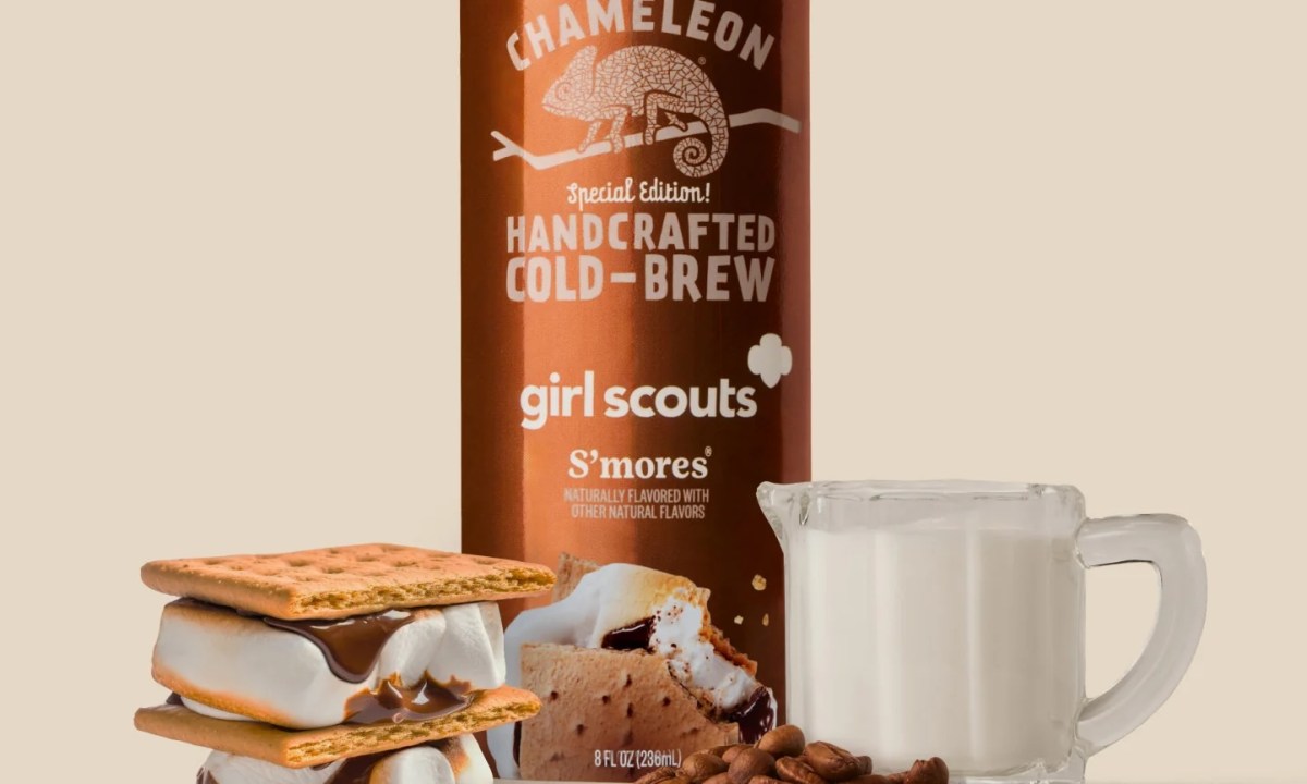 Girl Scout Smores Cold Brew Latte